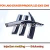 FOR 2003-2009 TOYOTA PRADO Window Visor,Side Window Deflector Weathershield Sun Rain Guard