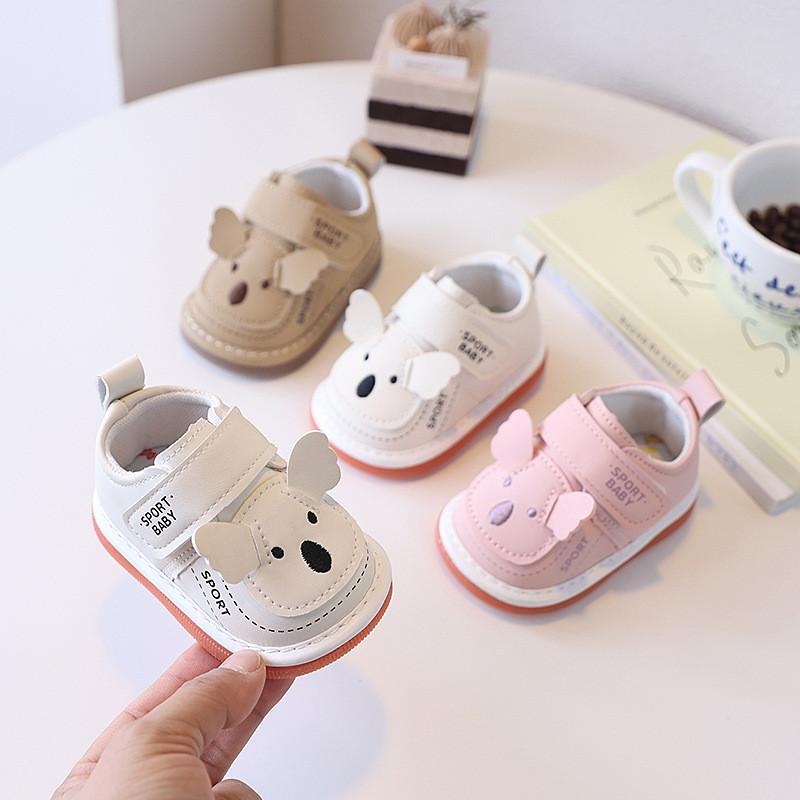 Baby Cartoon Schuhe mit weicher Sohle für Kleinkinder Jungen Mädchen mit rutschfesten Sohlen zum Krabbeln