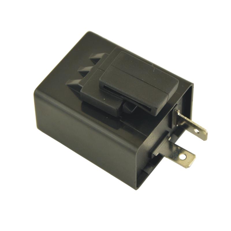 Motorcycle Turn Signal Flasher Relay 2 Pin  LED Indicator Light(Beep Sound.12V 1PCS)