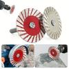 40mm Diamond Cutting Discs, Turbo Mini Carving Saw Blade For Granite Marble Ceramic Tile, Stone Carving Tool With 6mm Shank