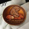 Collectible Monkey Token Emotional Support Coin Inspirational Challenge Pocket Comfort Gift Double?Sided for Friends Family Motivation Keepsake