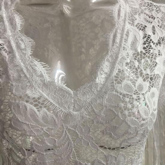 Women Jumpsuit Solid Color Hidden Zipper Slim Fit See-through Lace Summer Romper Party Clothes