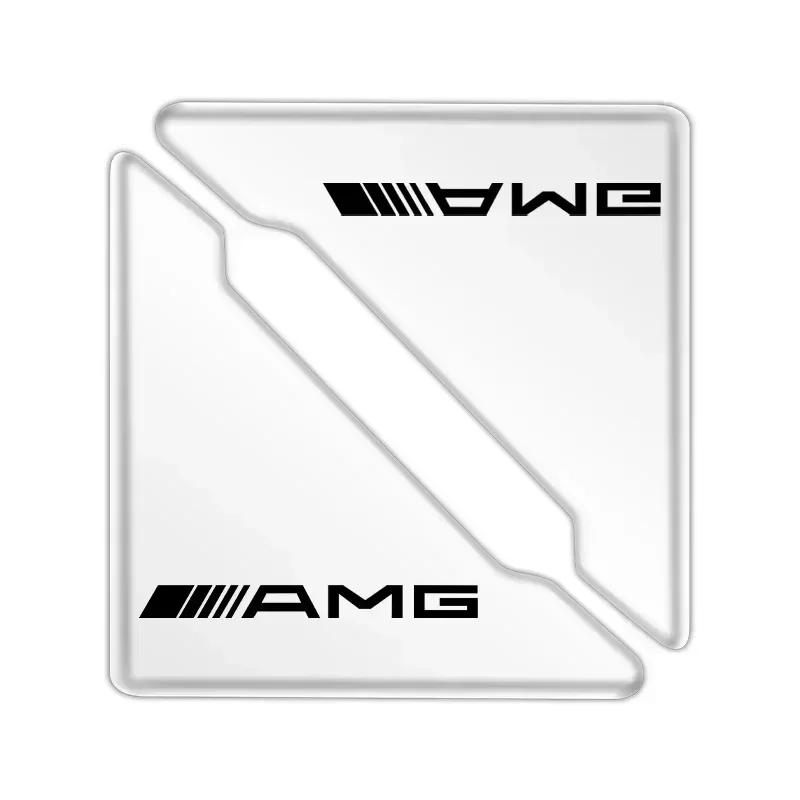 

2Pcs Car Door Corner Protection Sticker Cover Decal For Mercedes Benz AMG W203 W204 W205 W211 W212 W213 W218 W463 W210 W176 W218 Transparent