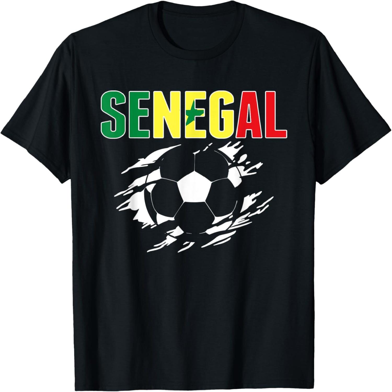 Senegal Soccer Lovers Jersey - Support Senegalese Football T-Shirt(1) S