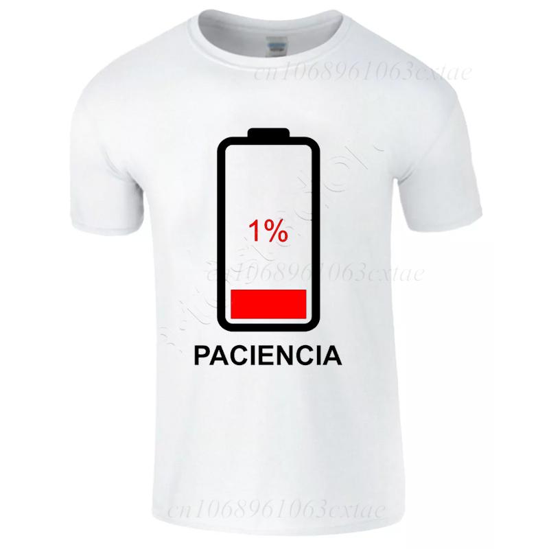 New Fashion Tshirts Patience 1 T Shirt Spanish Humor Couple Dad Birthday Gift Shirt Short Sleeve Soft Oneck Unisex Tee Tops