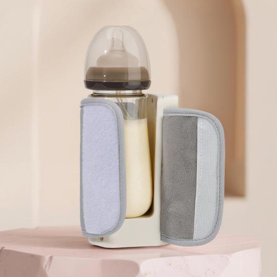 Biberon Chauffe-biberon Rechargeable Sans Fil Chauffe-lait Maternel Température Réglable Chauffage Rapide Chauffe-biberon pour Lait Maternel