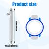 15Pcs Watch Strap Links Pins Connection Fixed Stainless Steel Ear Rod Watch Bolt Hand Repair Tool Set Accessories