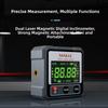 2-side Laser Inclinometer Goniometer Magnet Angle Finder Digital Protractor  Electronic Level Laser