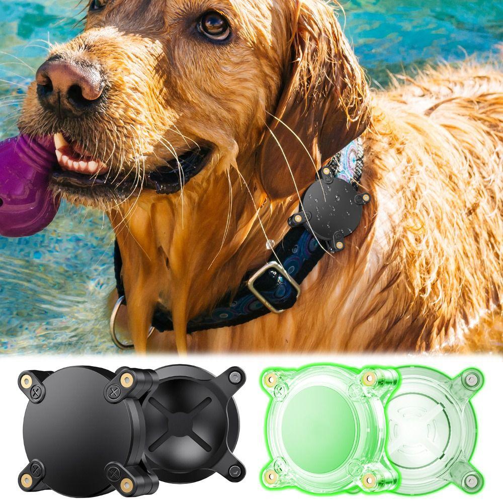

ABS Pet Collar Tracker Cover Anti Lost Protector New Tracker Protective Sleeve for AirTag Pet