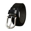 3.7Cm Wide Old Pleated Belt Men'S Genuine Leather First Layer Cowhide Needle Buckle Jeans Belt Trendy