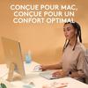 Souris - Sans Fil - Logitech - Lift Ergonomique Verticale - Blanc - Droitier - Pour Mac