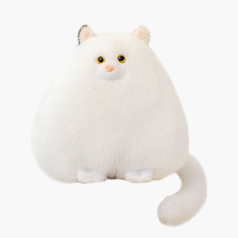 28cm Plüsch Weiße Perserkatze Puppe Stofftier Cartoon Kätzchen Tier Plüschtier Heimdeko Geschenk für Freundin 28cm