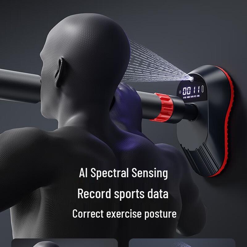 WEZHO Indoor Pull-up Bar with Slider Rings