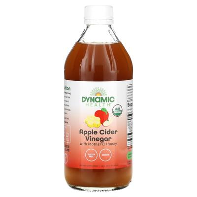 Raw Apple Cider Vinegar with Chomo and Honey, 16 Fl Oz (473 Ml)