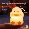 Silicone Duck Night Light - Tap To Illuminate, Sleep Aid & Children's Birthday Gift