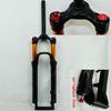 PASAK Magnesium Alloy MTB Bicycle Fork Supension Air 26/27.5/ 29er Inch Mountain Bike 32 RL100mm Fork For A Bicycle Accessories