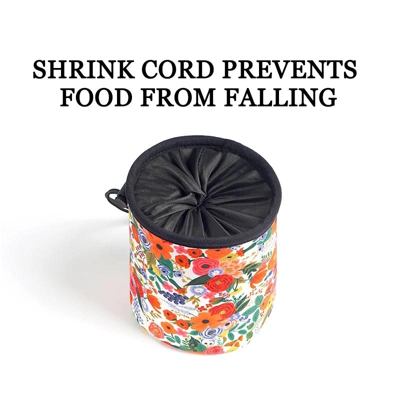 Pet Snack Bag Portable Dog Training Pocket Bag with 500ML Large Capacity