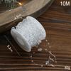 String Bead Xmas Tree Ornaments Transparent Colorful Christmas Scene Decor Props  Christmas