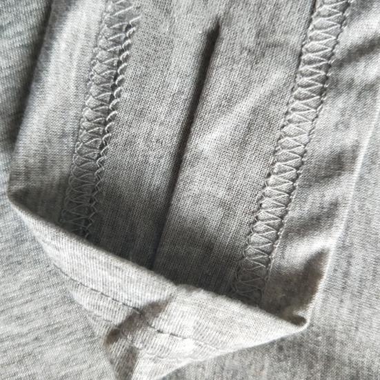 Maglietta estiva da donna, scollo a V, manica corta, pullover, tinta unita, lunghezza media, vestibilità ampia, casual, streetwear