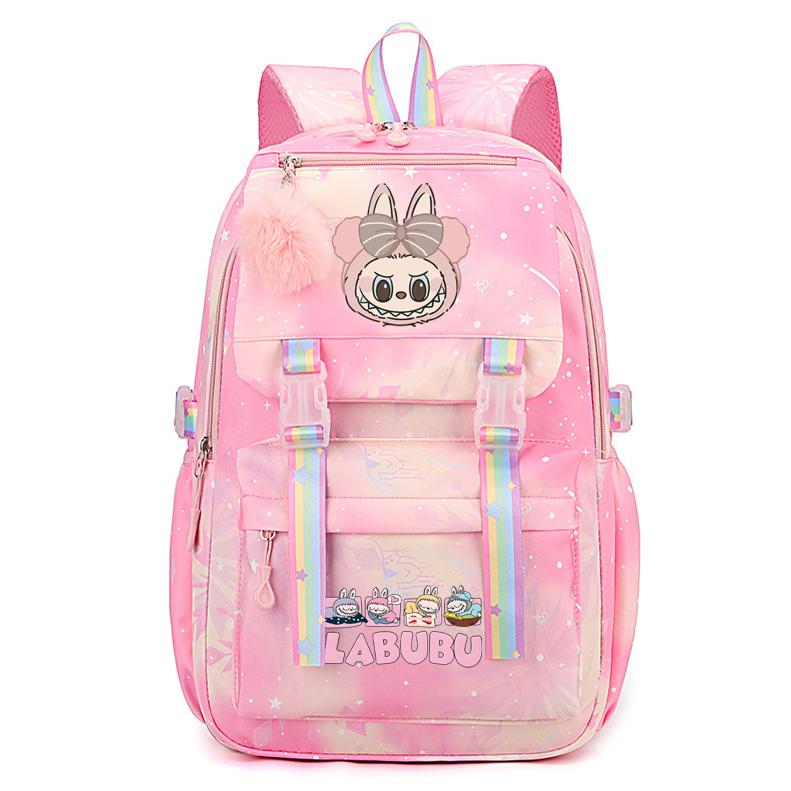 Cute Printed Backpack Teenger Student Kid Girl Boy Schoolbag Bookbag Women Large Capacity Waterproof Schoolbag Travel Bag