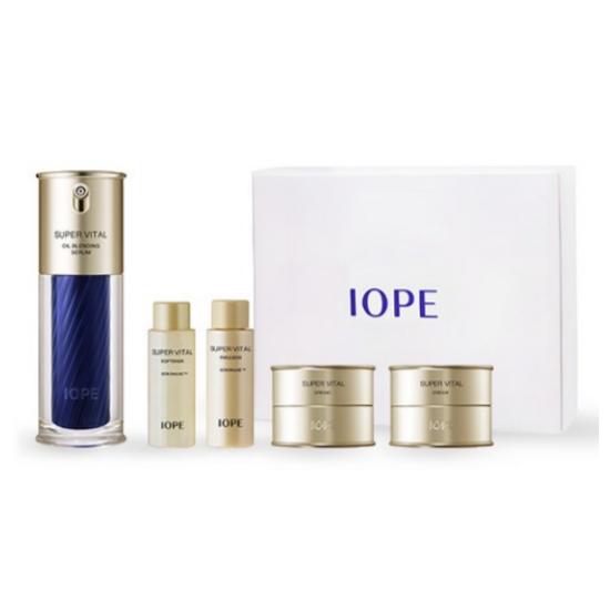 IOPE Super Vital Oil Blending Serum Anti-Aging Firming Set 40ml + Mini Set