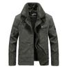 Winter Fleece Denim Jacket Men's Cotton Jacket Men's Loose Lamb Fleece Thickened Jacket