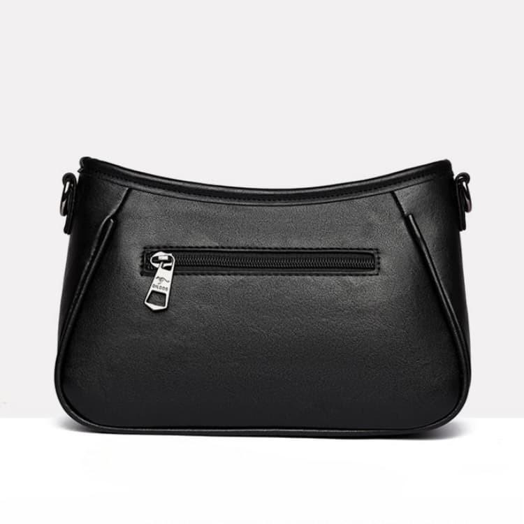 Soft Leather Simple Messenger Bag Women's Shoulder Bag