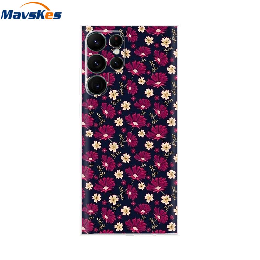 For Samsung Galaxy S22 Case S22 Ultra Transparent TPU Soft Silicon Cover For Samsung S22 Plus GalaxyS22+ Back Cases Phone Bumper
