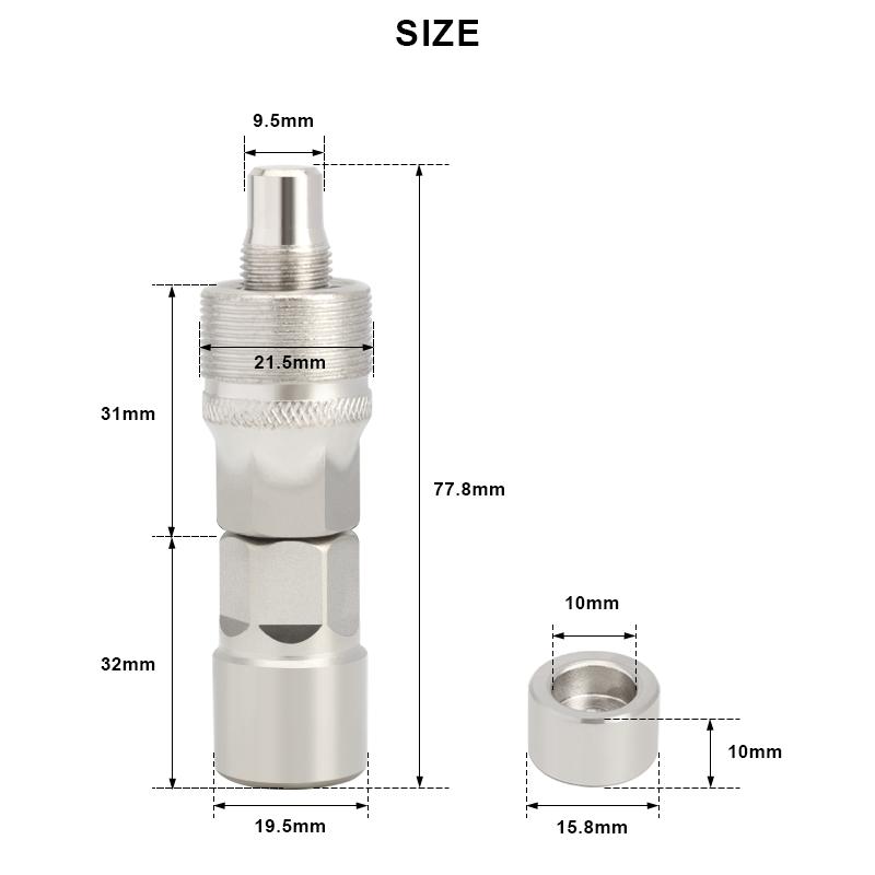 Bicycle Crank Extractor Removal MTB Bike Bottom Bracket Axis Remover Wheel Puller Bolts Cycling Crankset Pedals Repair Tools