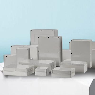 Plastic ABS Electrical Junction Box Waterproof DIY Sealed Enclosure Wire Box Cable Custom Cases