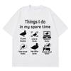 Funny Duck Meme Vintage Tshirt Men Women Luxury Casual Tshirt pure Cotton Fashion Pop music Streetwear Springsummer