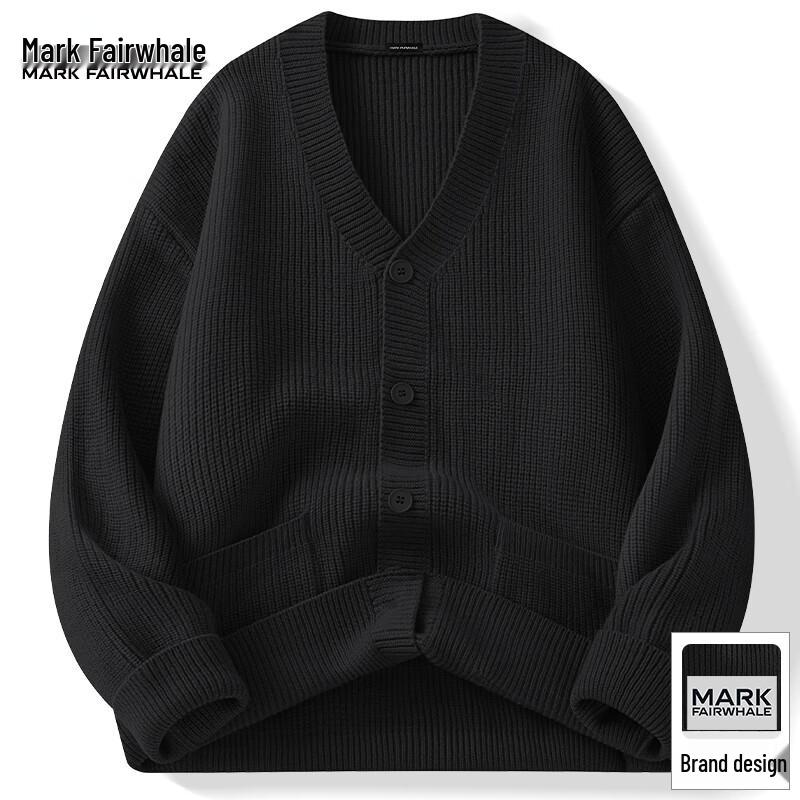 

Мужской кардиган свободного кроя с V-образным вырезом Mark Fairwhale M
