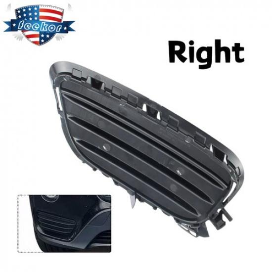 Bumper Cover Grille Passenger Side Front Lower Textured Black for 2015-17 BMW X3