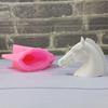Easy Release Silicone Mold for Horse Head Sculpture Desktop Ornament Jewelry Making Tool Artistic Creation Mold