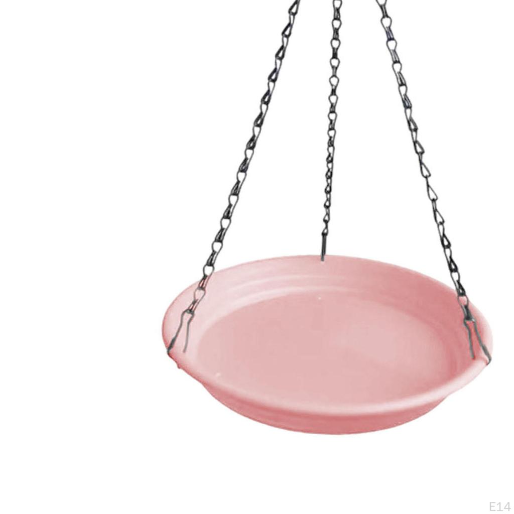 Bird Feeder And Bath, Food Tray, Hanging Bath in The Garden, for Lawn.
