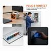 LED Digital AC Voltmeter Indicator High Precision EU Plug 50-500V Voltage Tester for Home Circuit Inspection