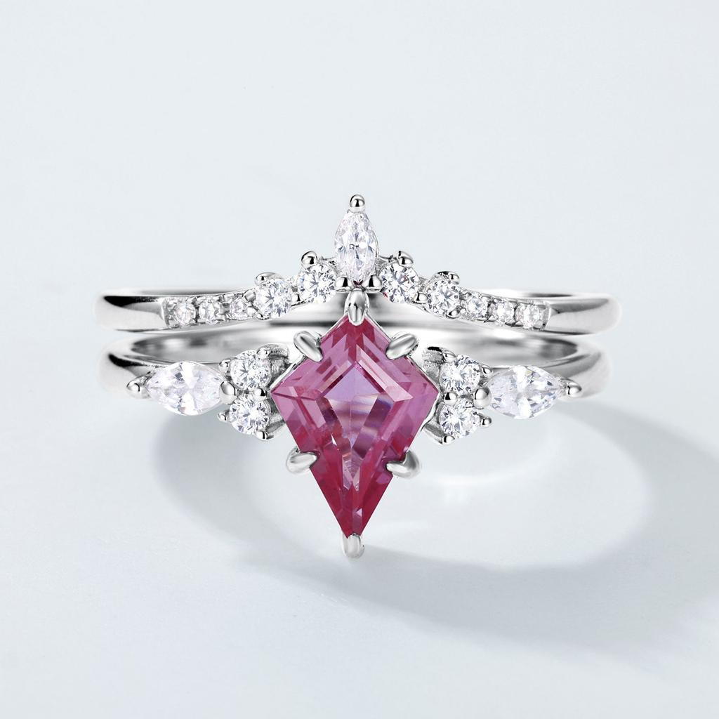 ALLNOEL Natural Alexandrite 925 Silver Ring Health Rings for Women Weight Loss Fatigue Pressure Fatigue Relief Yoga Jewelry Gift