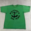 THE MINUTEMEN SAN PEDRO Band Punk Rock T-Shirt Verde Taglia Completa S5XL T-Shirt Unisex