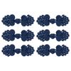 6/10pcs Chinese Knots Frog Buttons Closure Sewing Buttons Fasteners with Beads for DIY Sewing Coats Cloak Bridal Costume Outfit