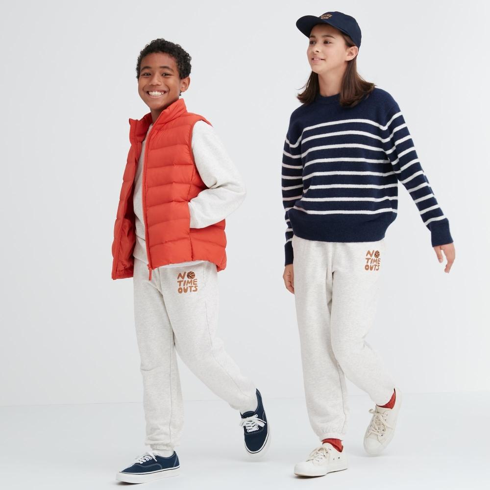 

UNIQLO JAPAN KIDS Ультраэластичные спортивные штаны с рисунком Можно настроить