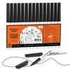 Shuttle Art Whiteboard Black Erasable Marker Extra Fine Large for School Black Markers Markers, 15-Pack, 0.7mm Ink, Pens, Tip, Capacity, Whiteboards,