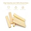 SAPHUE 6 Unbleached Bone Guitar Nut Blanks for Electric Bass, Acoustic Classical Guitar, Mandolin, Banjo, and Kulele (6 Nuts)