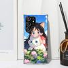 Cute Anime Ins Girls Animal Cat Phone Case For Samsung Galaxy S26 S25 Edge S24 FE S23 S22 Ultra S21 Plus S20 + Art Fundas Back C