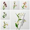 Realistic Simulation Silk Flowers Long Branch Faux Flower Luxury Fake Iris Stem  Party Decor