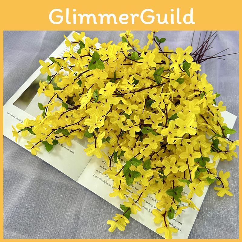 Winter Jasmine Wedding Artificial Flowers With Lifelike Design For Home Decor And Event Backdrops