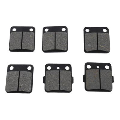 Set 6 buc Plăcuțe de Frână 1UY W0046 00 00 Plăcuțe de Frână Metalice Față și Spate pentru Warrior 350 YFM350