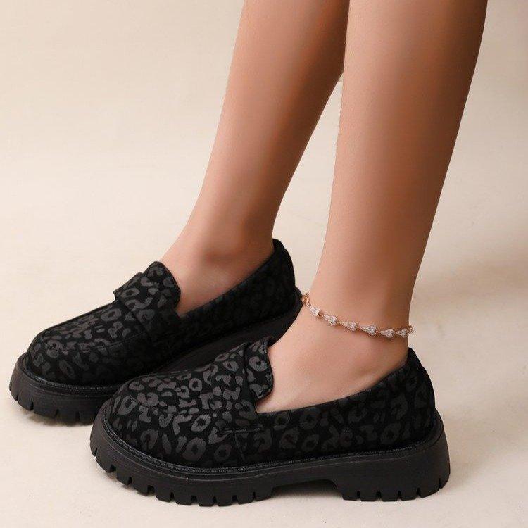 Fashion Square Head Single Shoes Women 2024 Spring New Korean Retro Everything Thick Heel Soft Soft Surface Mary Jane Shoes Bean Shoes