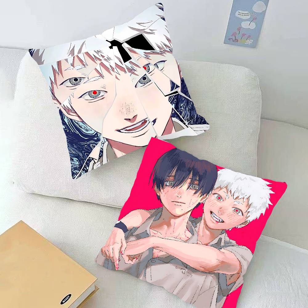 T-The Summer H-Hikaru Died Throw Pillow Covers Pattern Cushion Cover Suitable For Sofa Bedroom Car Pillow Cover