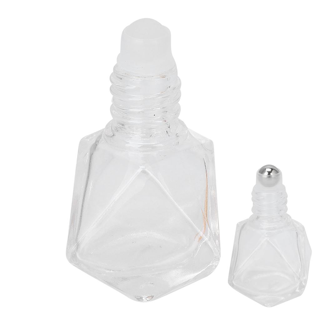 Butelka na perfumy Roll On z możliwością wielokrotnego napełniania Puste szklane butelki z olejkiem aromaterapeutycznym 8 ml