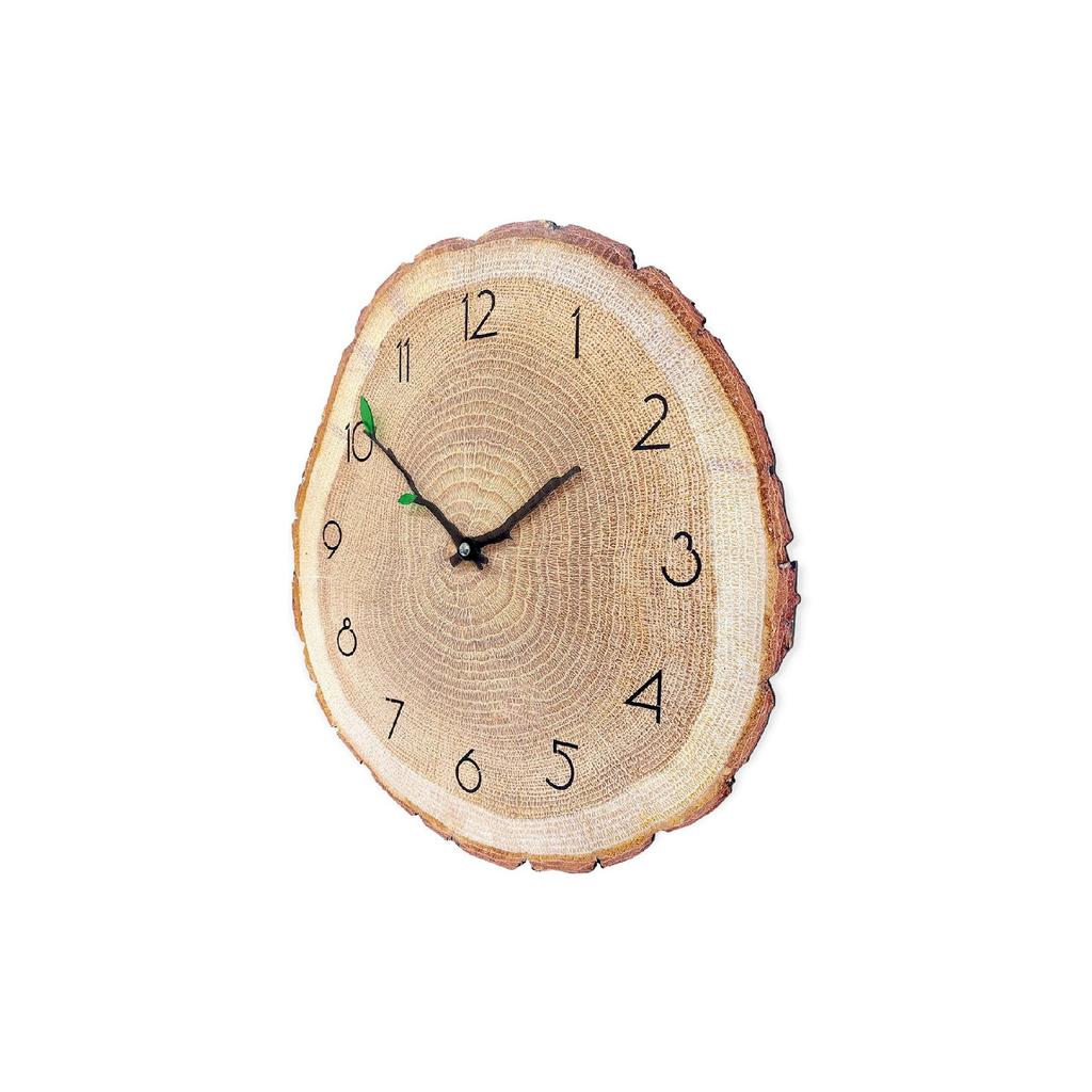 Decorative Tree Trunk Log Shaped 40 Cm Wall Clock